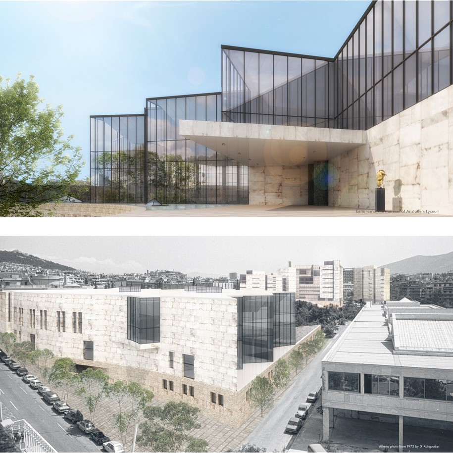 Archisearch Ilissia: Ministry of Economics & Two Museums  |  Diploma thesis by Demetrios Lampris