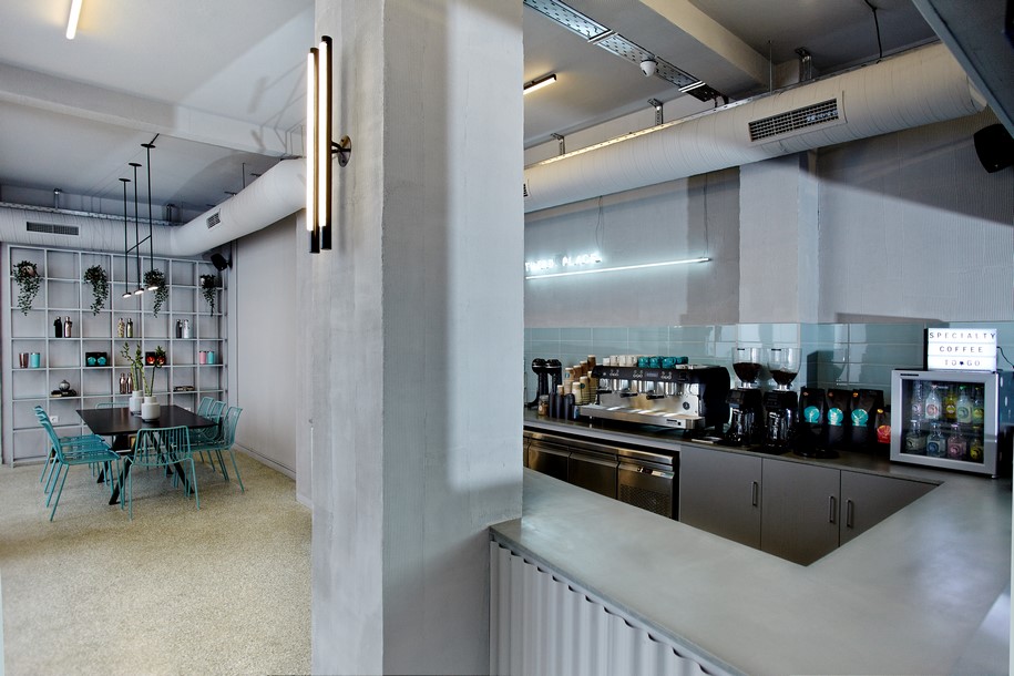 third place, coffee shop, Athens, 2018, amalgama architects