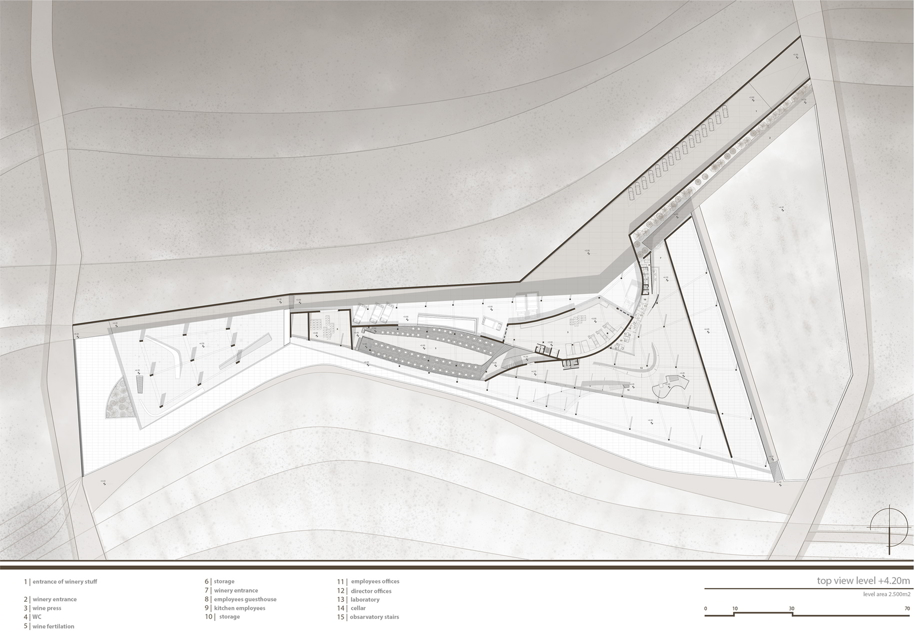 Archisearch A new border in lake Vegoritida: Winery design | Diploma thesis project by Ioanna Papaioannou