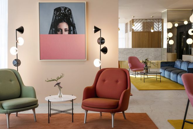 Archisearch - A Gem for the Spanish Capital: Barceló Torre de Madrid Hotel / Jaime Hayon