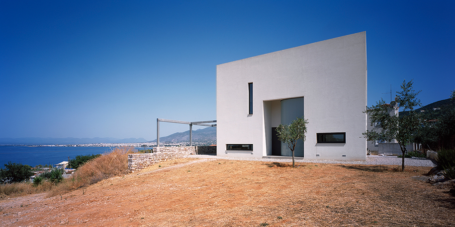 SOUTH, tower, house, mani, greece, landscape, monolithic, Theodoropoulos, Livani