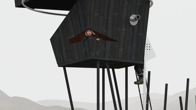 Archisearch - The Whisperers of the Quiet Strip: Proposal by space dreams in collaboration with Efi Chatzikonstantinoy & Misha Frantsuzov