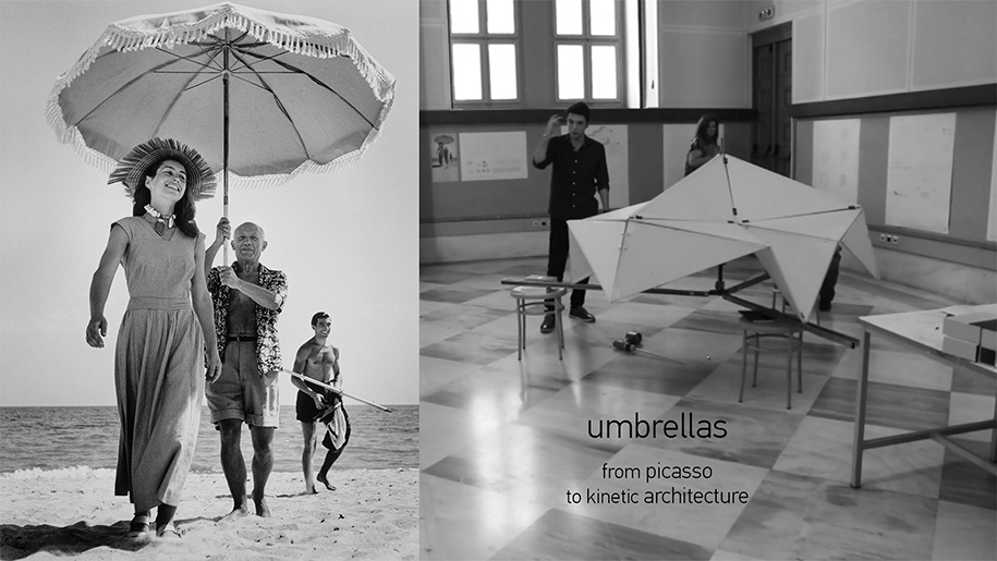 Archisearch UMBRELLAS - from Picasso to kinetic architecture | Antony Verriopoulos