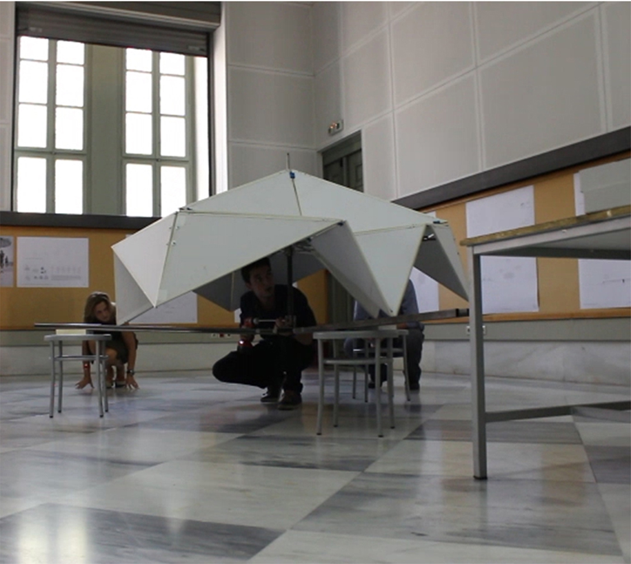 Archisearch UMBRELLAS - from Picasso to kinetic architecture | Antony Verriopoulos