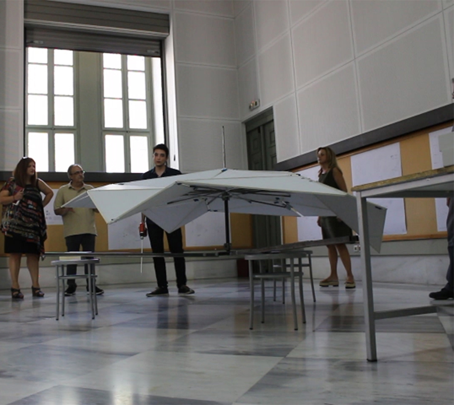 Archisearch UMBRELLAS - from Picasso to kinetic architecture | Antony Verriopoulos