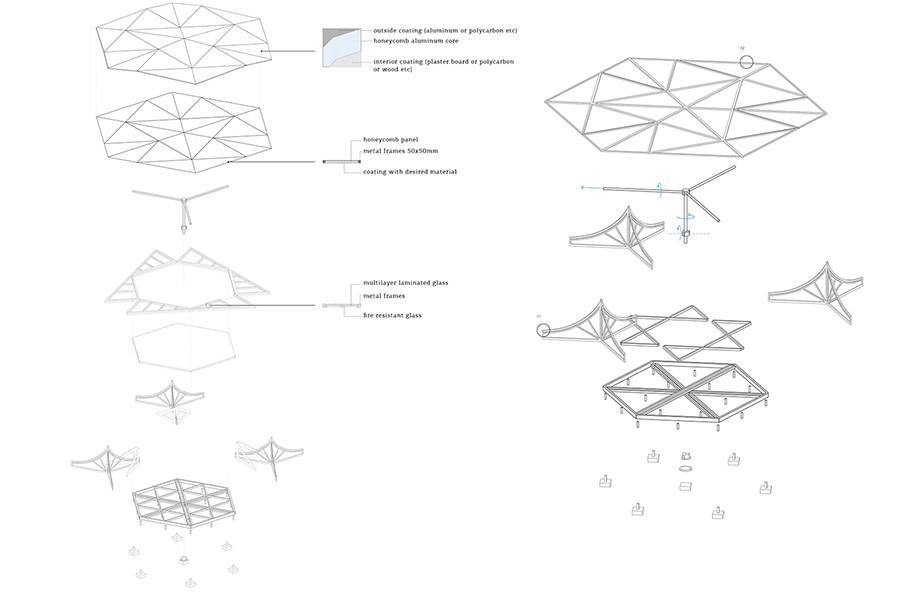 Archisearch UMBRELLAS - from Picasso to kinetic architecture | Antony Verriopoulos