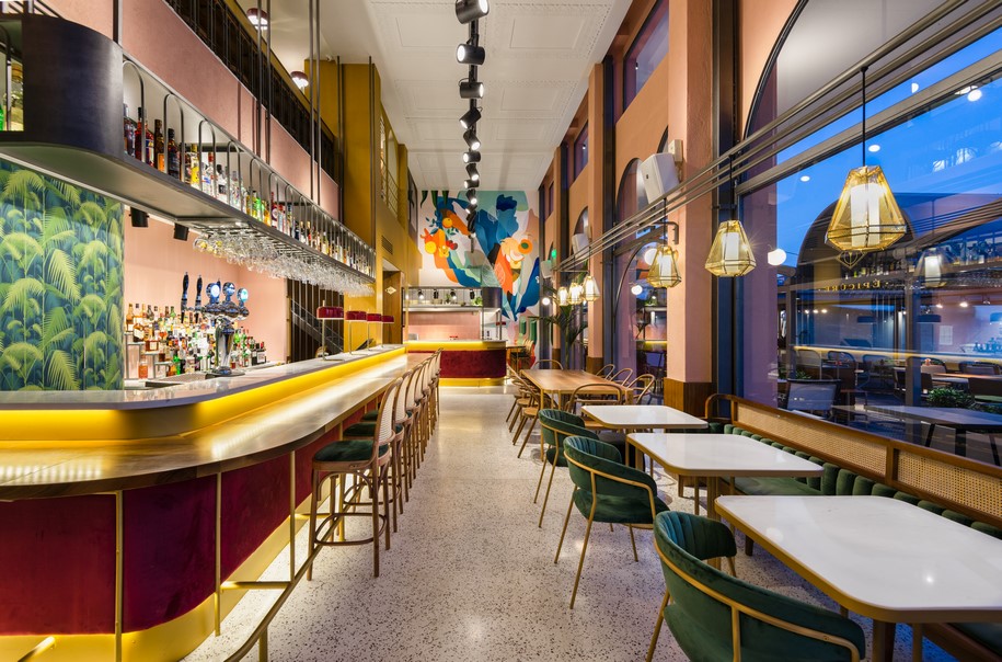 Archisearch Urban Soul Project completed Epicure bar restaurant in Kavala, Greece