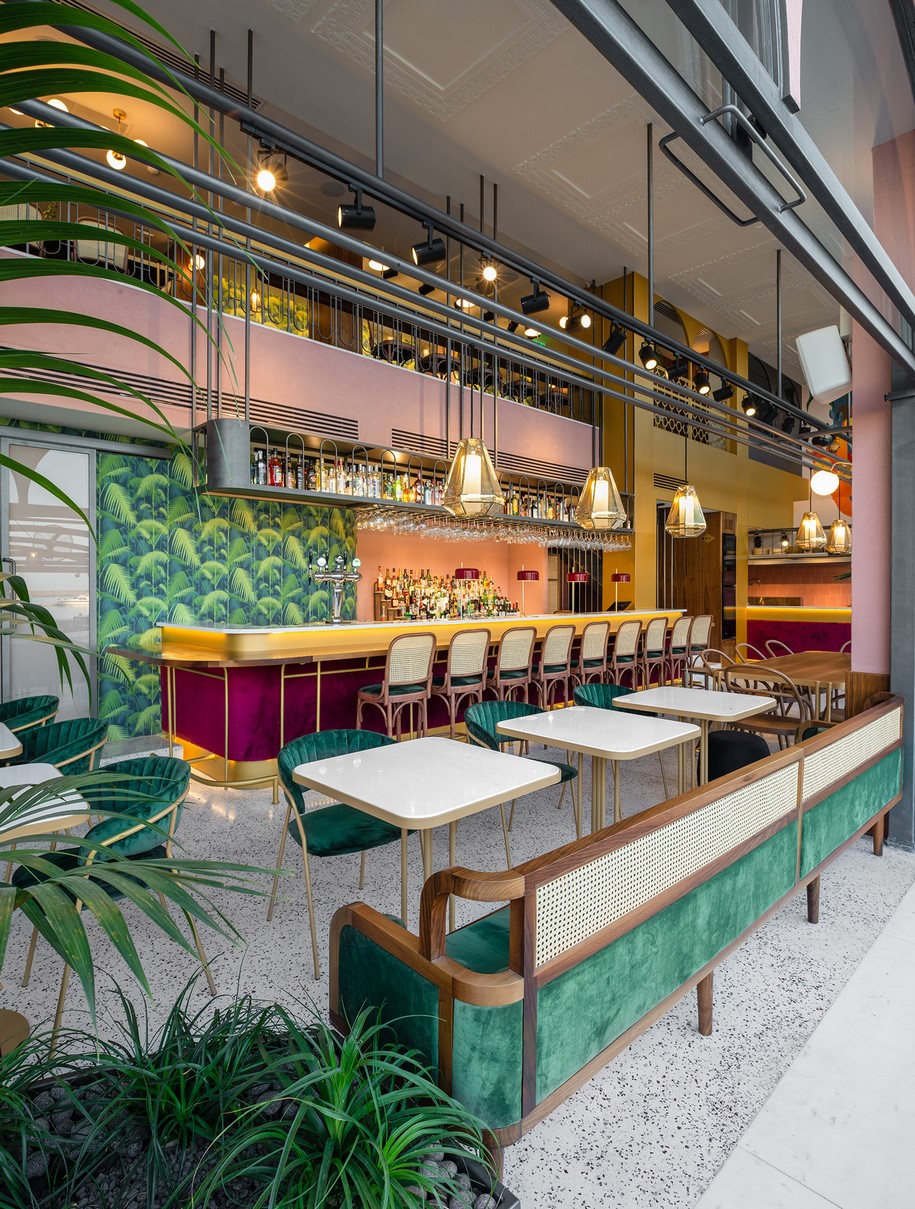 Archisearch Urban Soul Project completed Epicure bar restaurant in Kavala, Greece