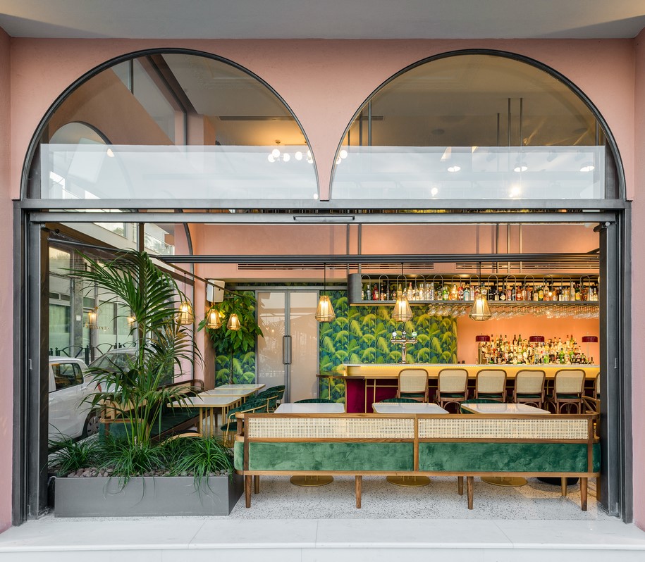 Archisearch Urban Soul Project completed Epicure bar restaurant in Kavala, Greece