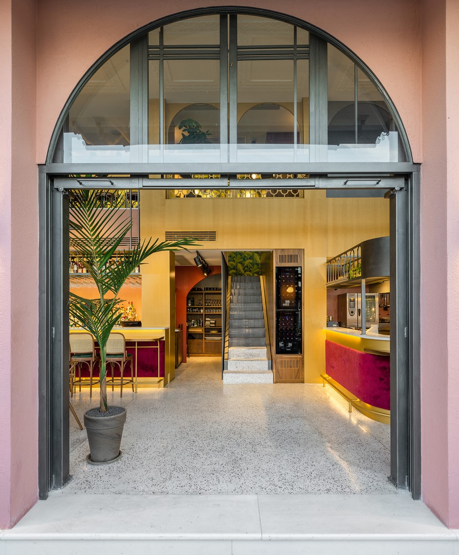 Archisearch Urban Soul Project completed Epicure bar restaurant in Kavala, Greece