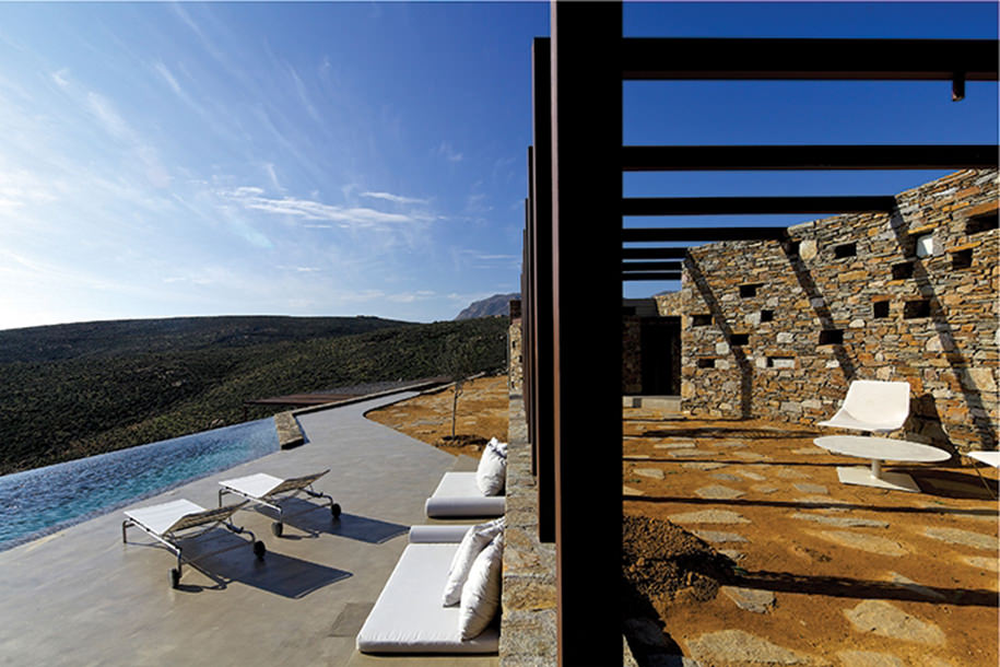 Vacation Residence, Iliana Kerestetzi, MOLDarchitects, Serifos, Cycladic, Lia beach