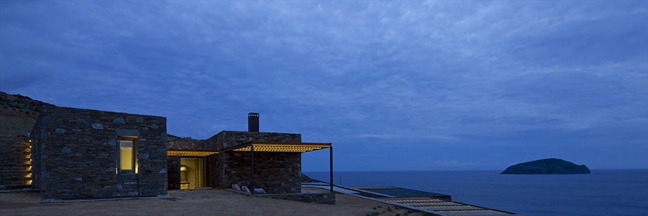 Vacation Residence, Iliana Kerestetzi, MOLDarchitects, Serifos, Cycladic, Lia beach