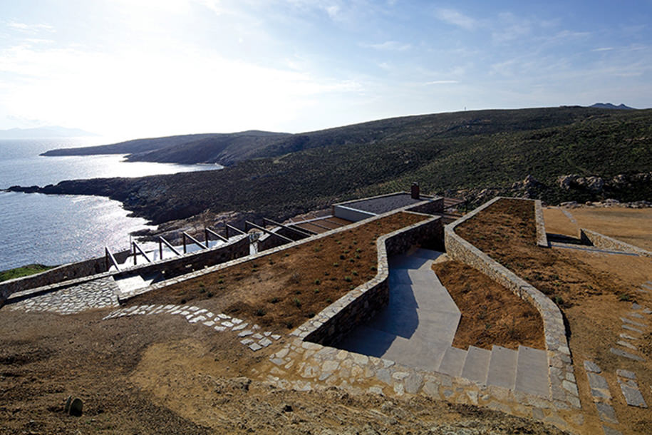 Vacation Residence, Iliana Kerestetzi, MOLDarchitects, Serifos, Cycladic, Lia beach