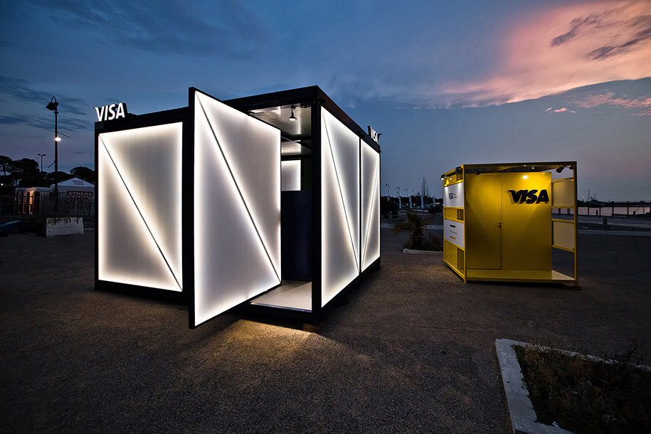 VBox, Ath100%, Visa, Greece, Pavilion, Festival, Release, Design. Popup, Architecture, 2018, Athens