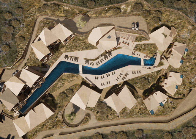 Archisearch - Ampia Vista retreat in Meganisi | by Barault architects