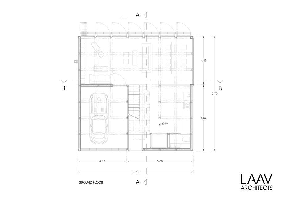 Archisearch Villa Clessidra, a Geometrical and Atmospheric Sanctuary by LAAV Architects