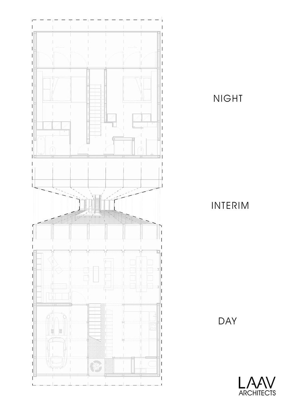 Clessidra, villa, LAAV, architects, vessel, life, cubic, pool, house