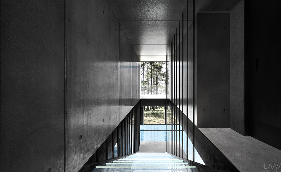 Archisearch Villa Clessidra, a Geometrical and Atmospheric Sanctuary by LAAV Architects