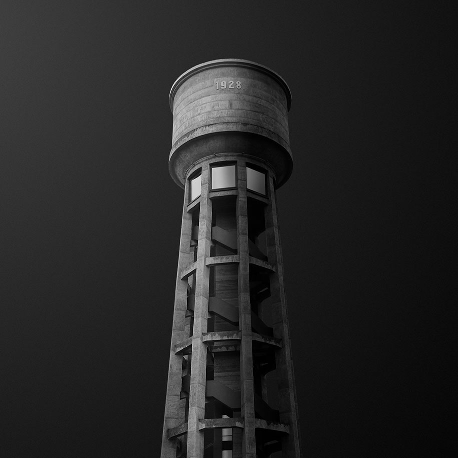 water, towers, Luxembourg, Pictographic, Study,Gediminas Karbauskis, industrial, photography