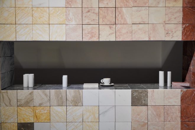 Archisearch - Food, Drink, and Social Rituals at Greek Marble Ouzeri by tremeEats for Milan Design Week 2026