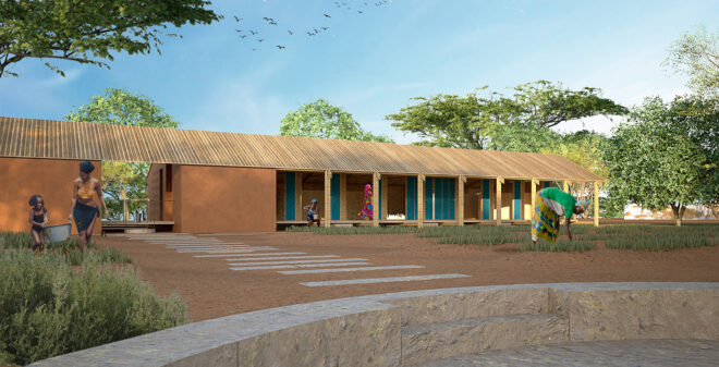 Archisearch - Inbetween: a house and a garden for women in Baghere village | Competition project by Aristotelis Kaleris,Ioannis Lykouras and Pille Noole