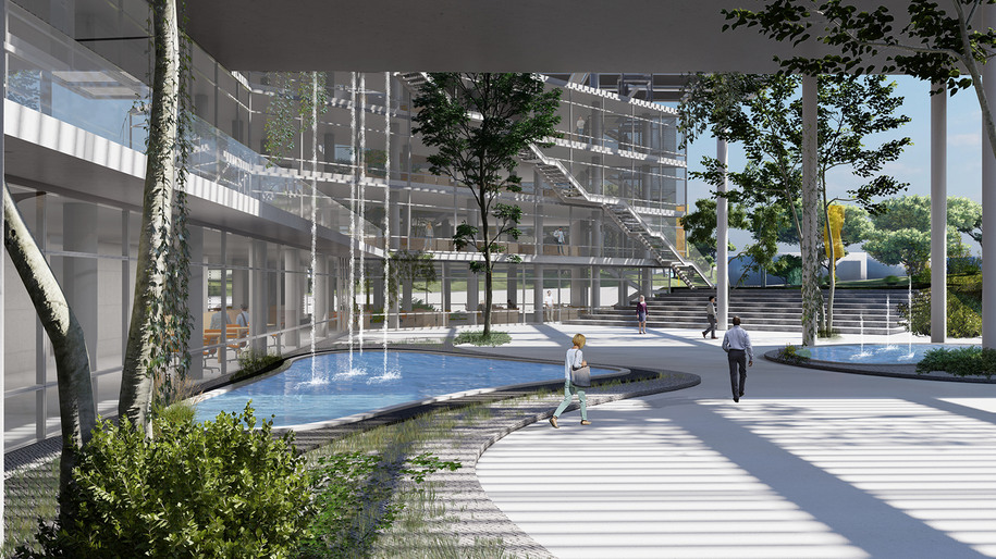 Archisearch Το γραφείο XZA-Architects κέρδισε το Α' βραβείο στον Αρχιτεκτονικό Διαγωνισμό Ιδεών για το Νέο Κτήριο Διοίκησης της ΕΥΔΑΠ