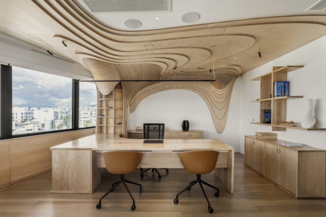 Archisearch - Office renovation at the headquarters of Onassis Group | by Tenon Architecture