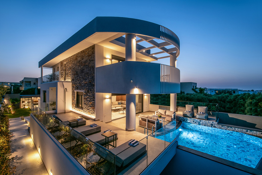 Archisearch Villa Aqua in Crete | by Manousos Leontarakis & associates