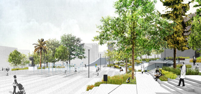 Archisearch - Διαγωνισμός ανάπλασης της πλατείας Δημαρχείου στα Φάρσαλα | 3ο βραβείο για τις Γαβριήλογλου Μαγδαληνή και Σκοταρά Χρυσάνθη