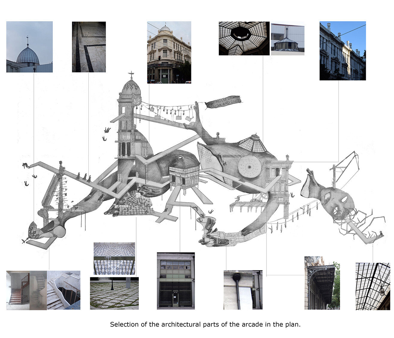 Archisearch House of saliva and dust | Diploma thesis project by Georgios Fytas