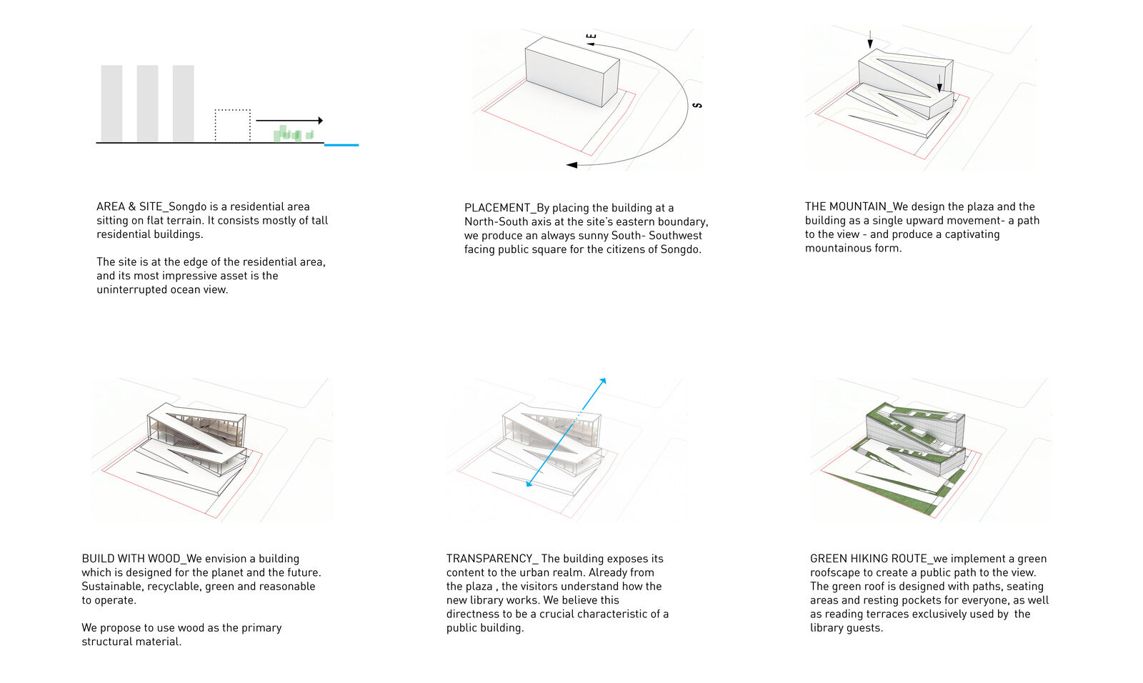 Archisearch Mountain of Knowledge_Songdo International Library | by SQUAREONE architecture office