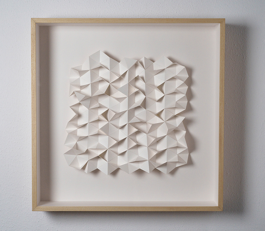 Archisearch Delis Papadopoulos’ geometric compositions constructed out of paper | Archisearch