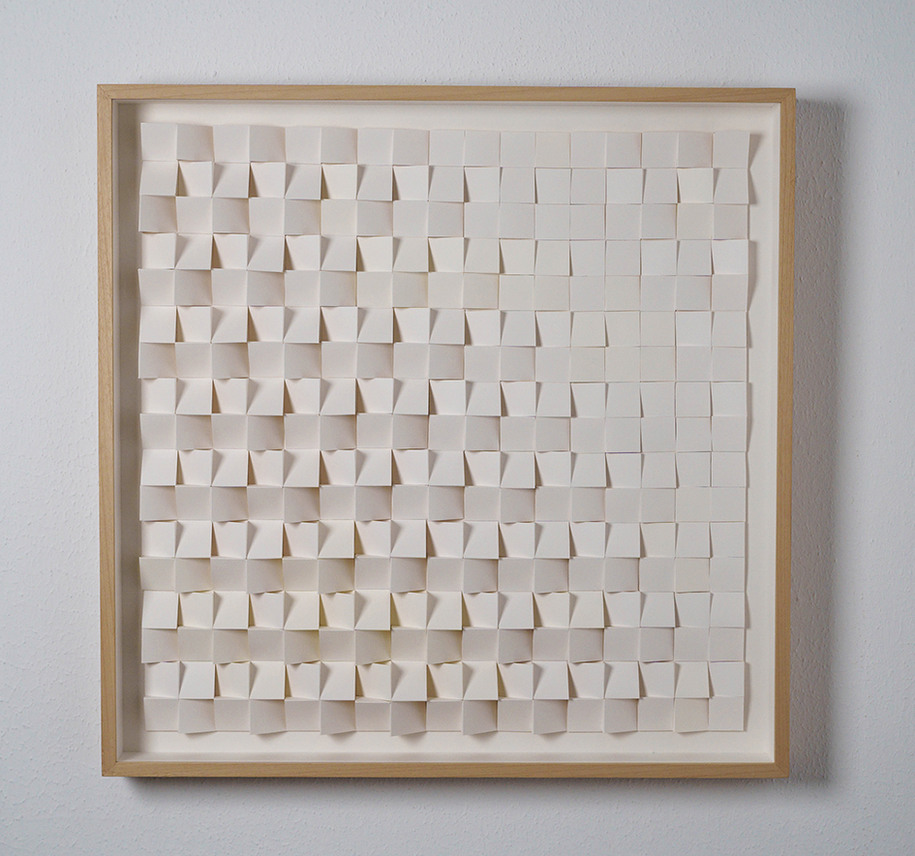 Archisearch Delis Papadopoulos’ geometric compositions constructed out of paper | Archisearch