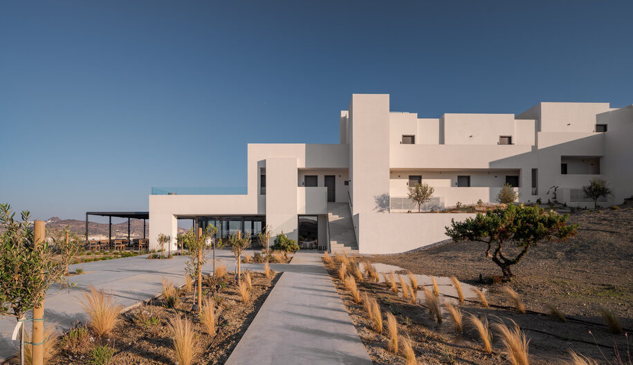 Archisearch White Coast Hotel in Milos Island, Cyclades - Greece | by Tsolakis Architects