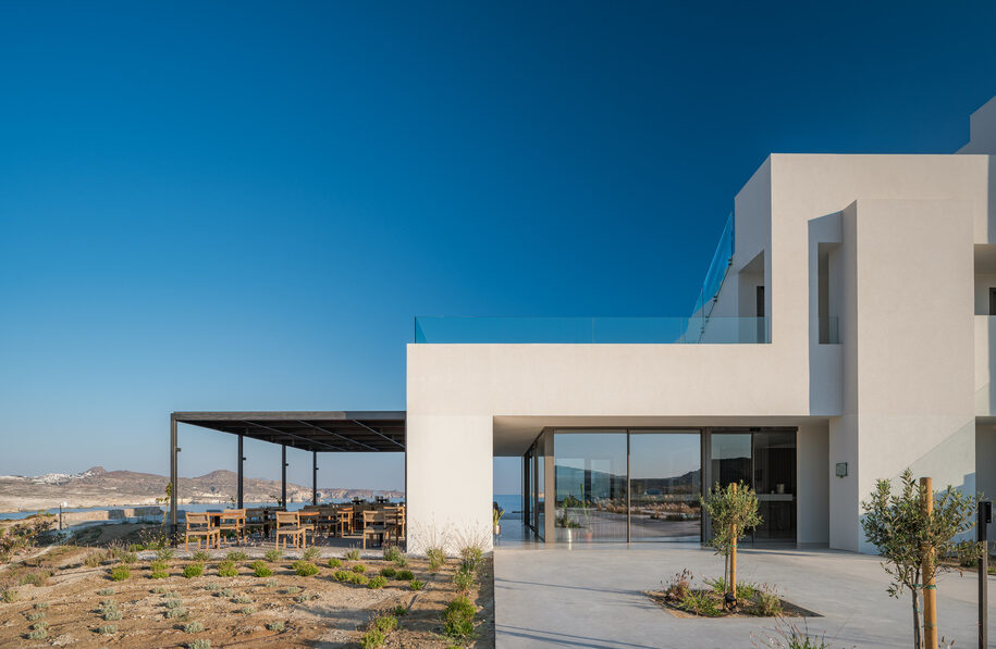 Archisearch White Coast Hotel in Milos Island, Cyclades - Greece | by Tsolakis Architects