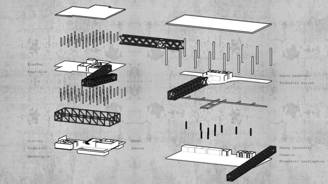 Archisearch Csepel Pool: Intervention in district XXI | Diploma project by Lamproulis Stratis