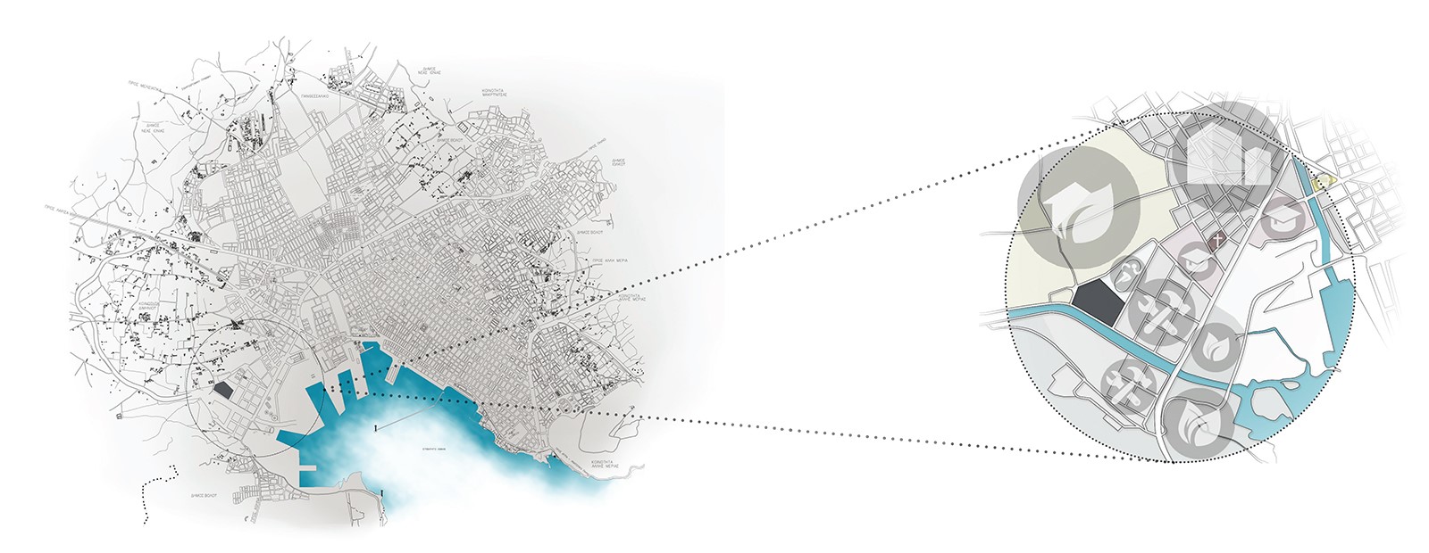 Archisearch Former Farmers’ Market Facilities in Neapoli: Creation of a Sports Center in the Municipality of Volos|Diploma thesis by Georgia Ntoutsi