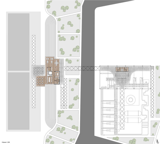 Archisearch Csepel Pool: Intervention in district XXI | Diploma project by Lamproulis Stratis