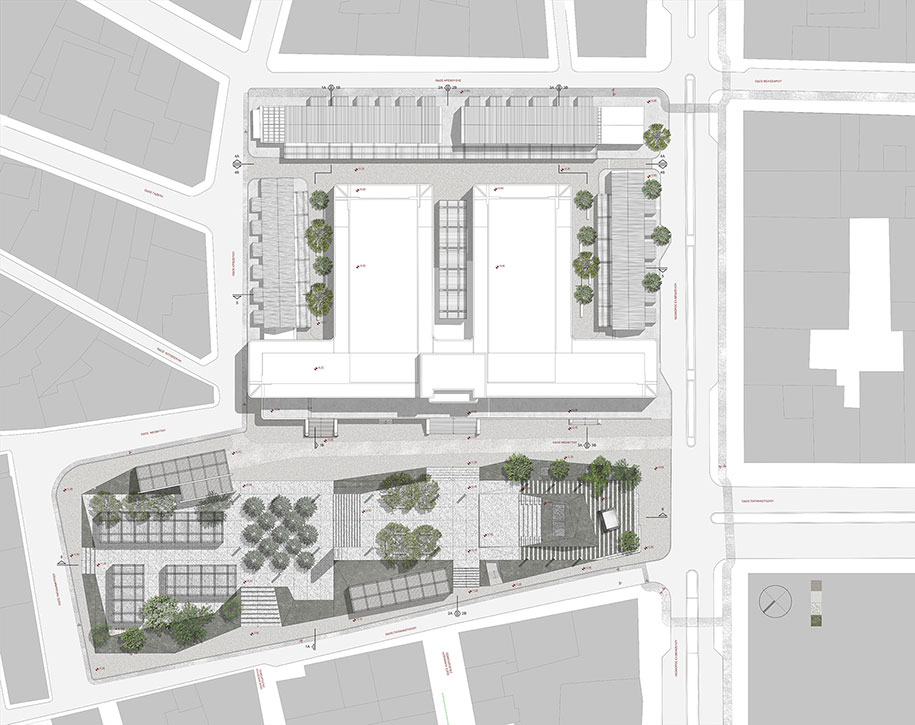 Archisearch Micromega Architects Win the 1st Prize at the Open Architectural Competition for the Municipal Market of Chalkida