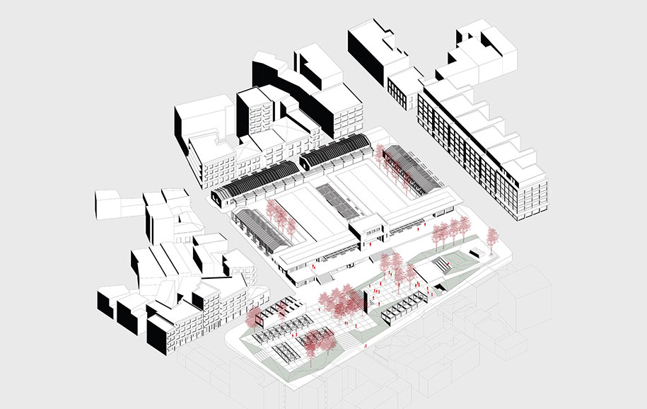 Archisearch Micromega Architects Win the 1st Prize at the Open Architectural Competition for the Municipal Market of Chalkida