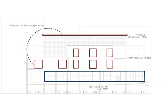 Archisearch Αποκατάσταση του διατηρητέου κτιρίου της σχολής Alessandro Manzoni του 1933 στη Θεσσαλονίκη | Δίσκου Μαρία & Καρκάρη Μαρία