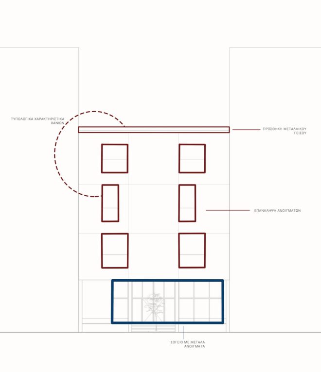 Archisearch Αποκατάσταση του διατηρητέου κτιρίου της σχολής Alessandro Manzoni του 1933 στη Θεσσαλονίκη | Δίσκου Μαρία & Καρκάρη Μαρία