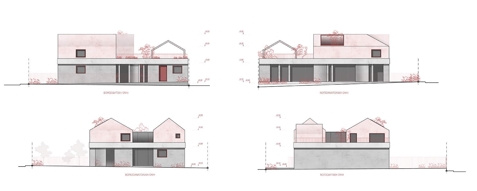 Archisearch Architectural competition entry about a kindergarten building in Attica, at area of Holargos – Papagou by MF Design team