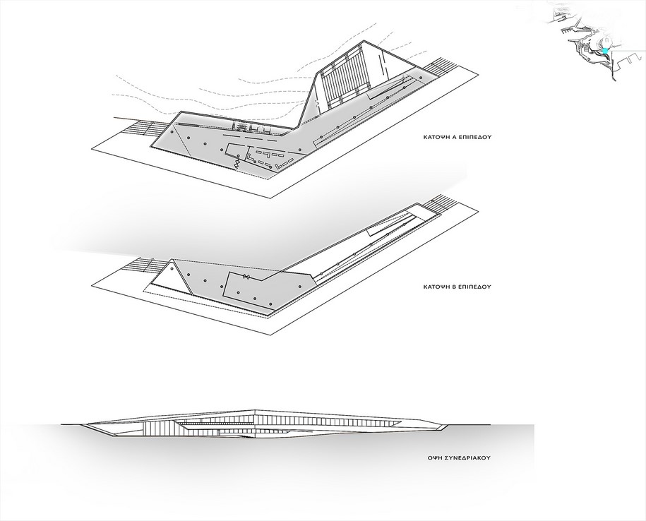 Archisearch 5th prize at the Architectural Ideas Competition for the Former Port-Industrial Area Of Drapetsona, Athens