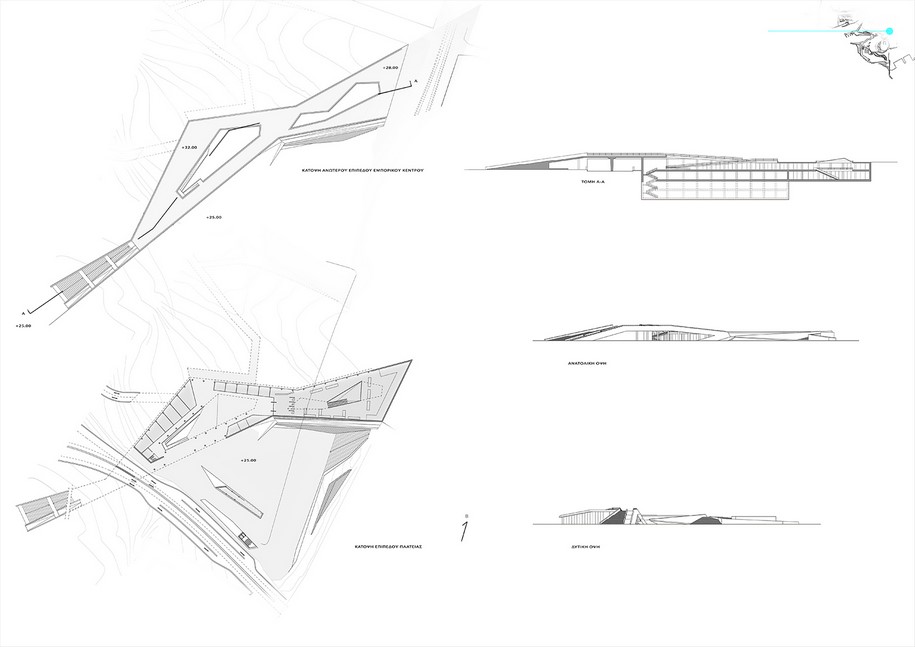 Archisearch 5th prize at the Architectural Ideas Competition for the Former Port-Industrial Area Of Drapetsona, Athens