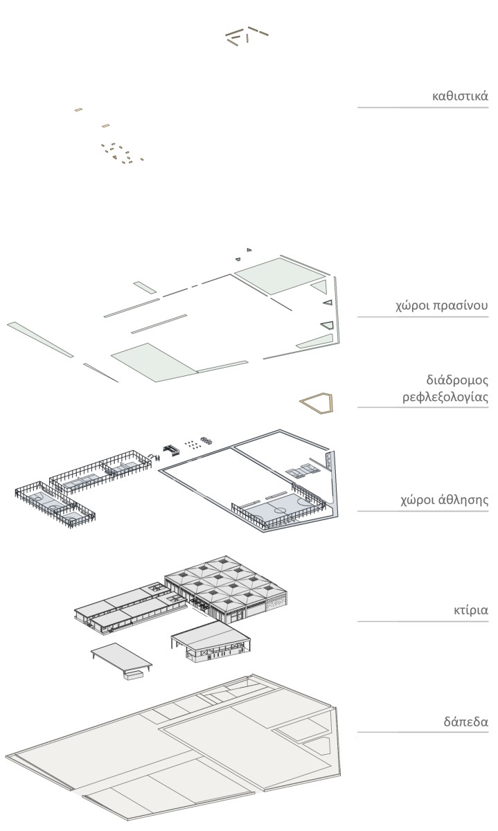 Archisearch Former Farmers’ Market Facilities in Neapoli: Creation of a Sports Center in the Municipality of Volos|Diploma thesis by Georgia Ntoutsi