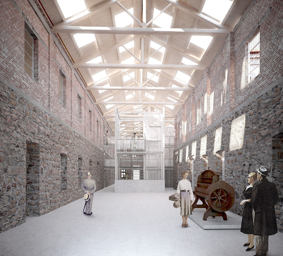 Archisearch Papalampropoulos Syriopoulou Architecture Bureau wins 1st prize in the competition for the reuse of Tampakika complex for the University of the Aegean