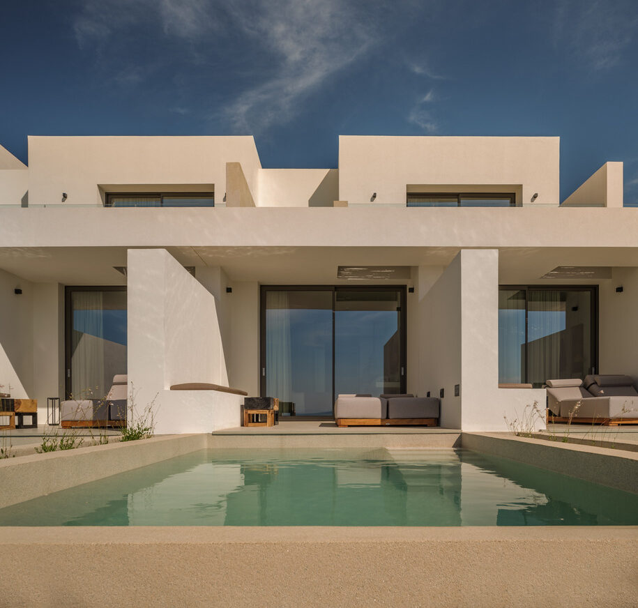 Archisearch White Coast Hotel in Milos Island, Cyclades - Greece | by Tsolakis Architects