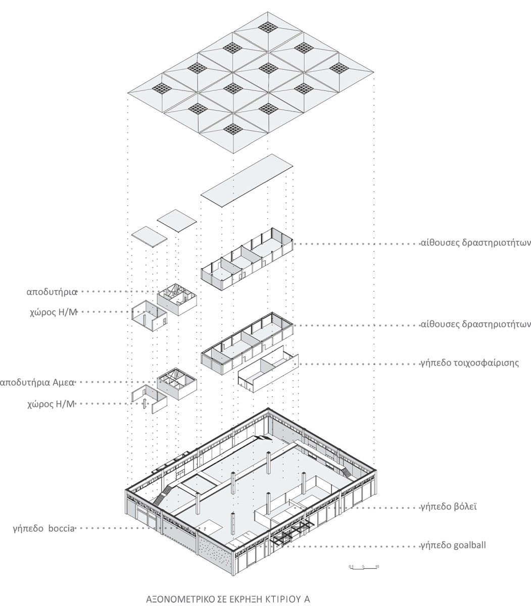 Archisearch Former Farmers’ Market Facilities in Neapoli: Creation of a Sports Center in the Municipality of Volos|Diploma thesis by Georgia Ntoutsi