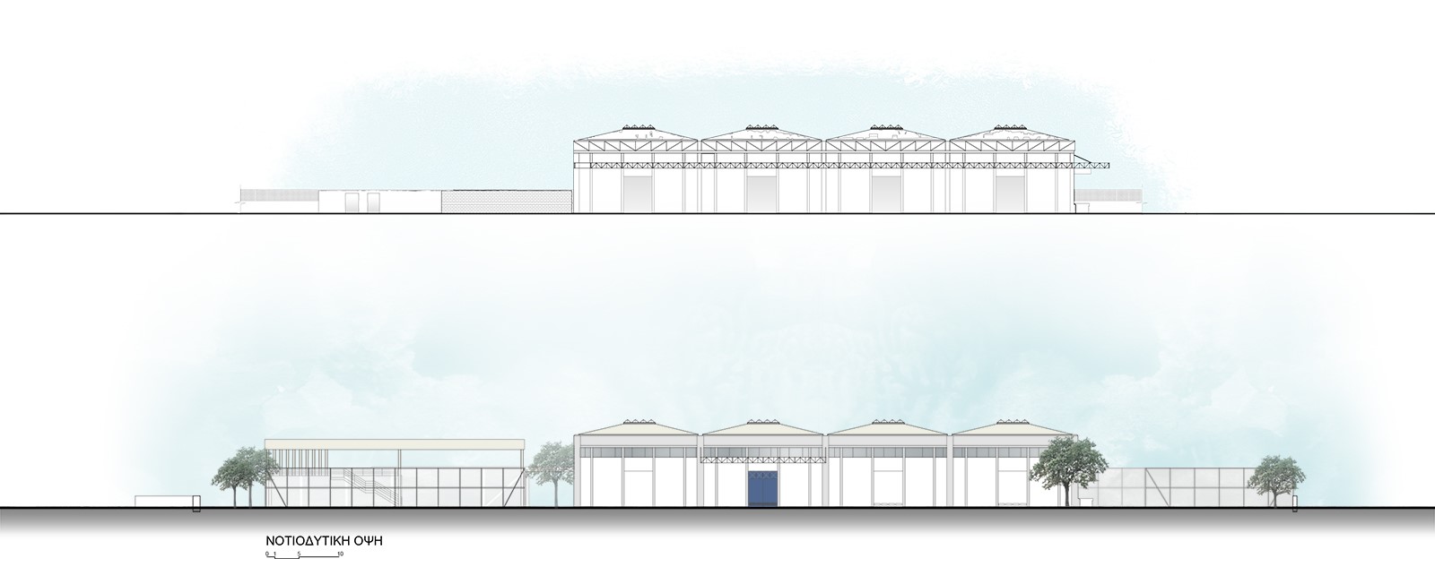 Archisearch Former Farmers’ Market Facilities in Neapoli: Creation of a Sports Center in the Municipality of Volos|Diploma thesis by Georgia Ntoutsi